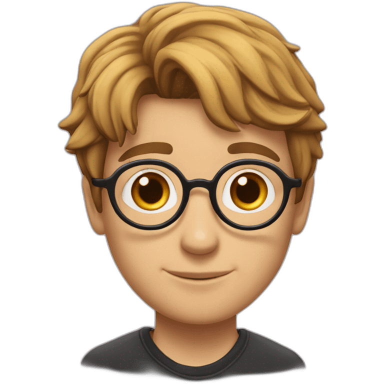 Harry Potter wears a T-shirt with the word Sude on it emoji