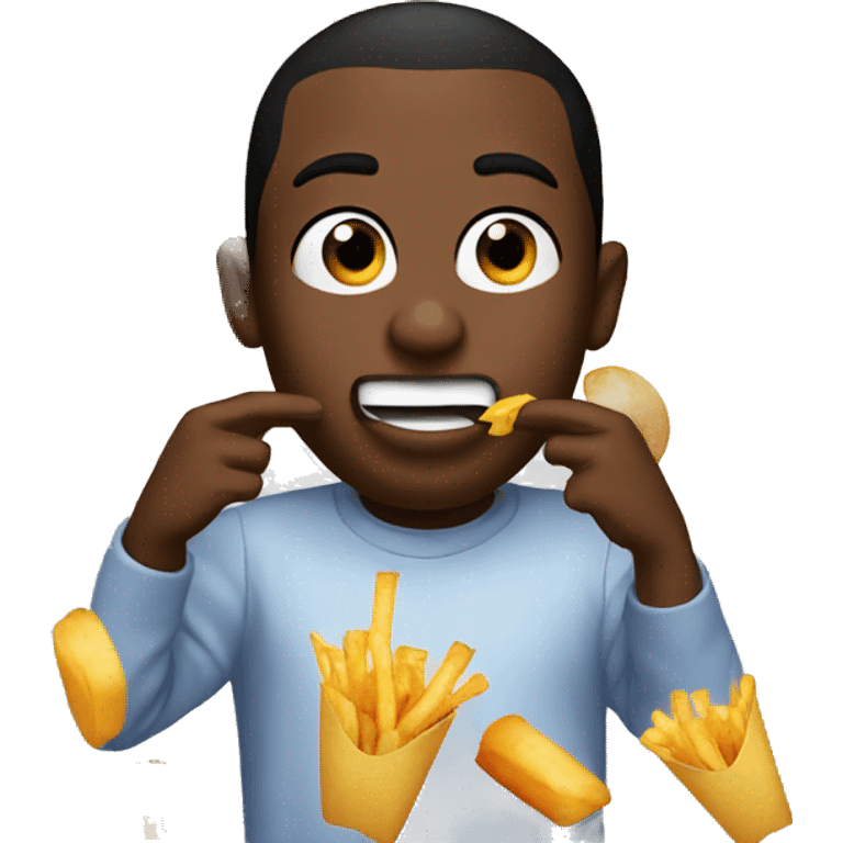 diddy eating fries emoji