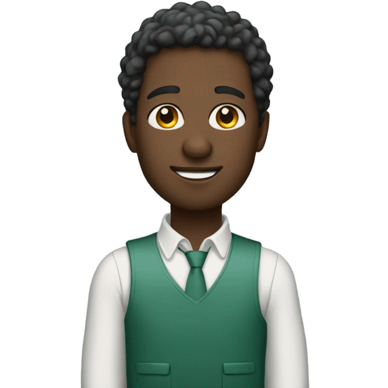 WHATSAPP black male wearing su emoji