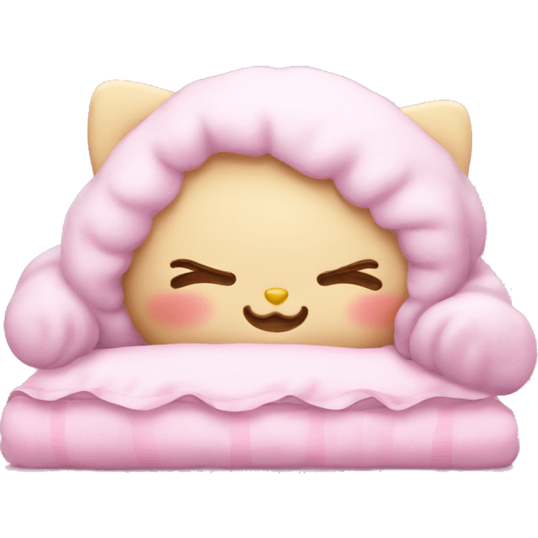 Sleeping-hello-kitty emoji