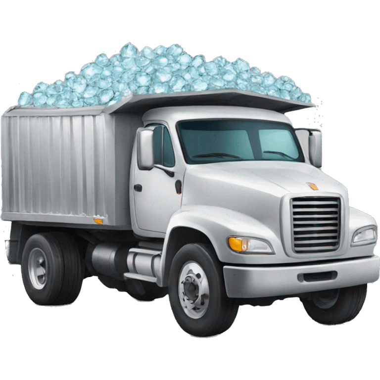 Truck full of Diamonds emoji