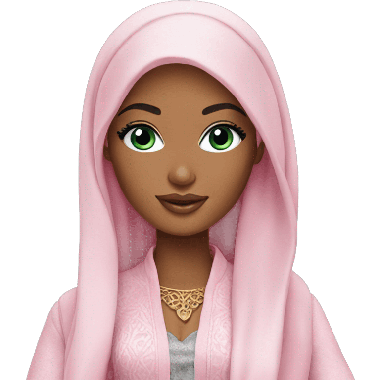 Arabic barbie doll emoji