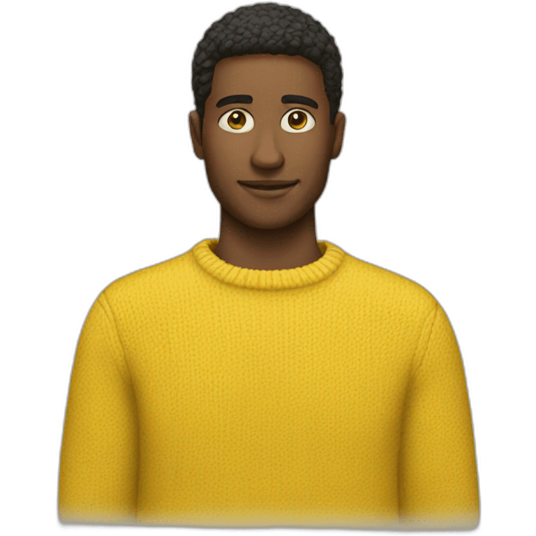 yellow　sweater emoji