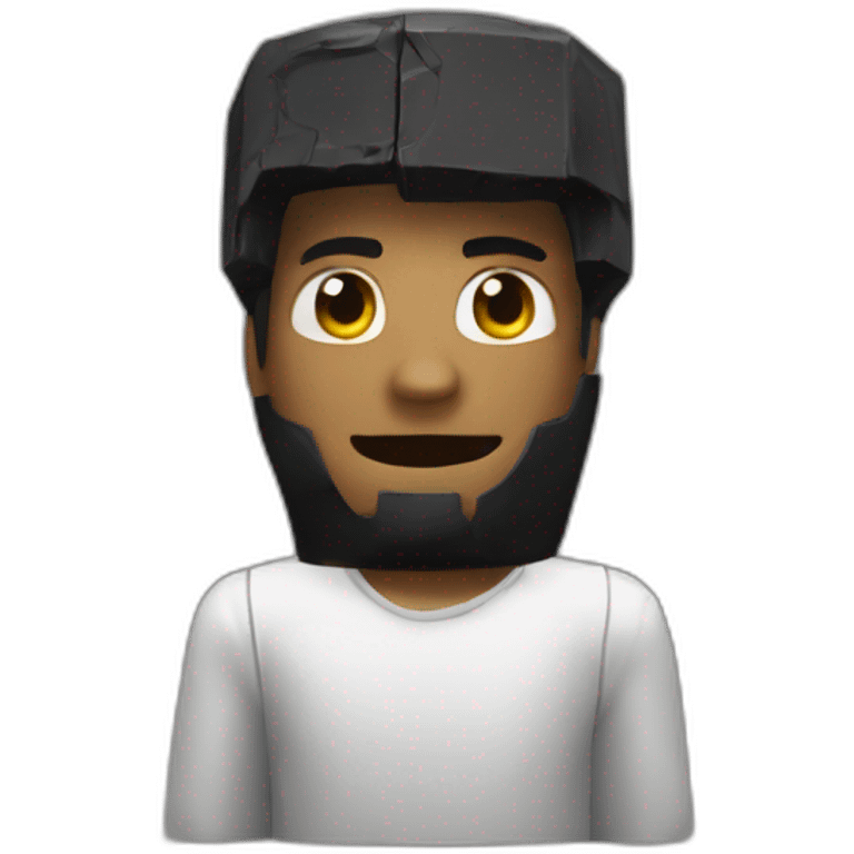 Roblox character on his head TNT emoji