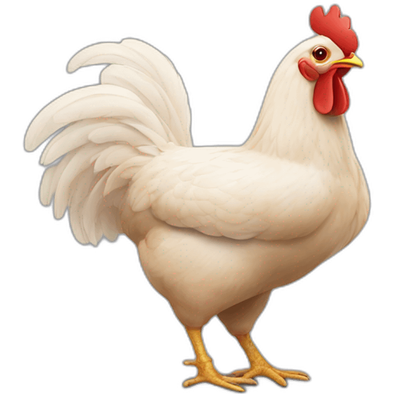 Poulet qui danse emoji