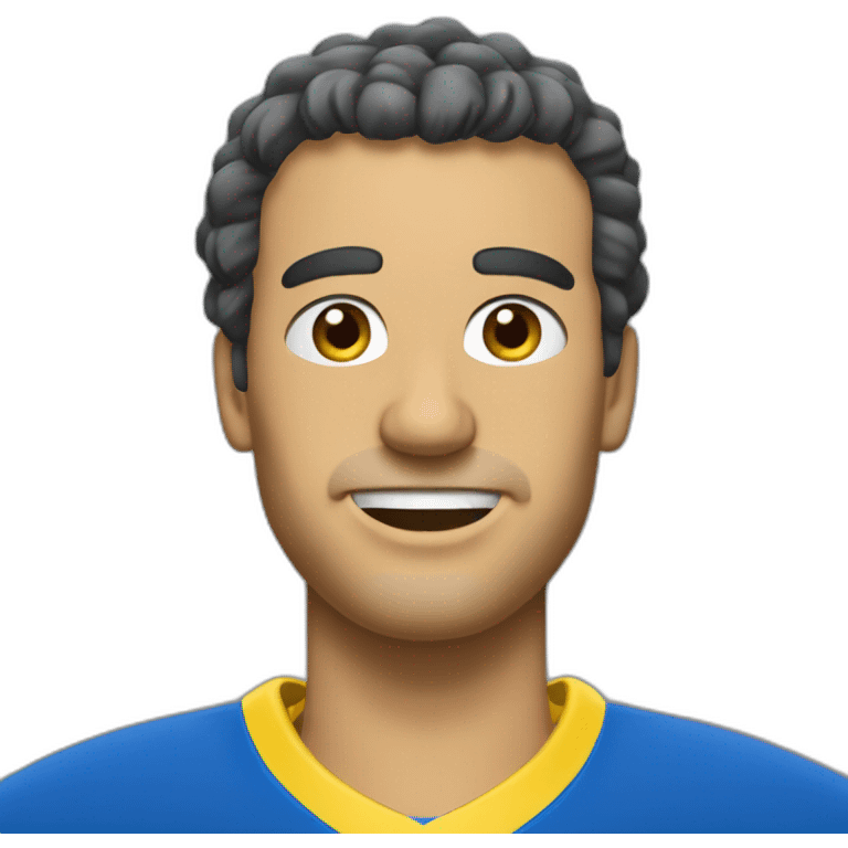 Bob l'éponge en équipement de hockey emoji