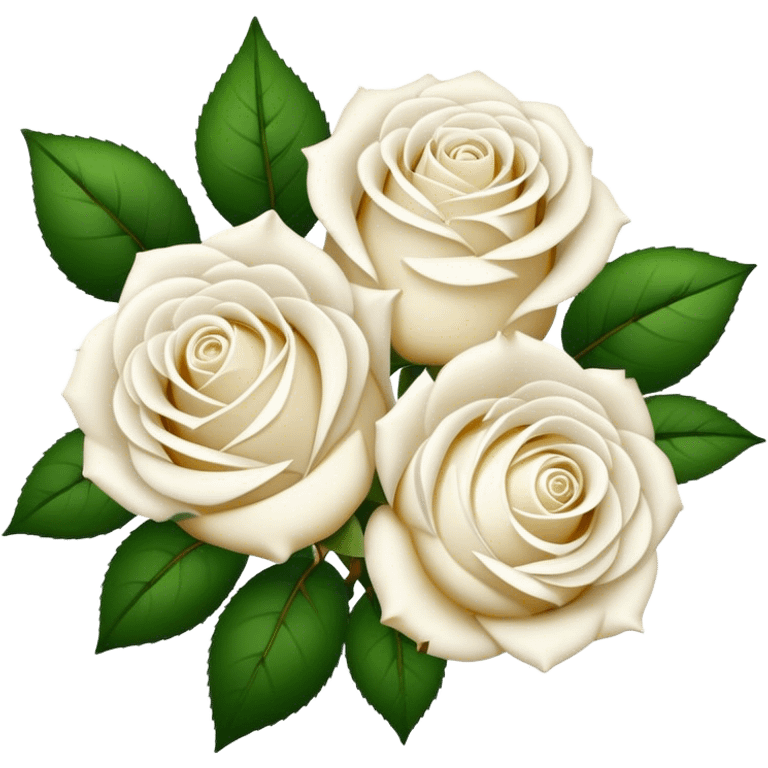 white roses emoji