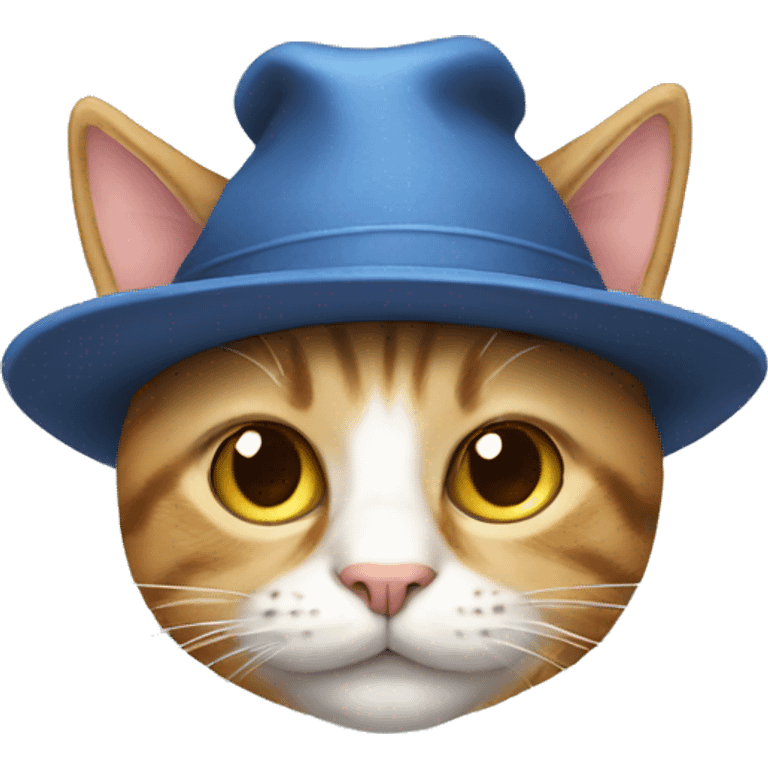 cat with which hat  emoji