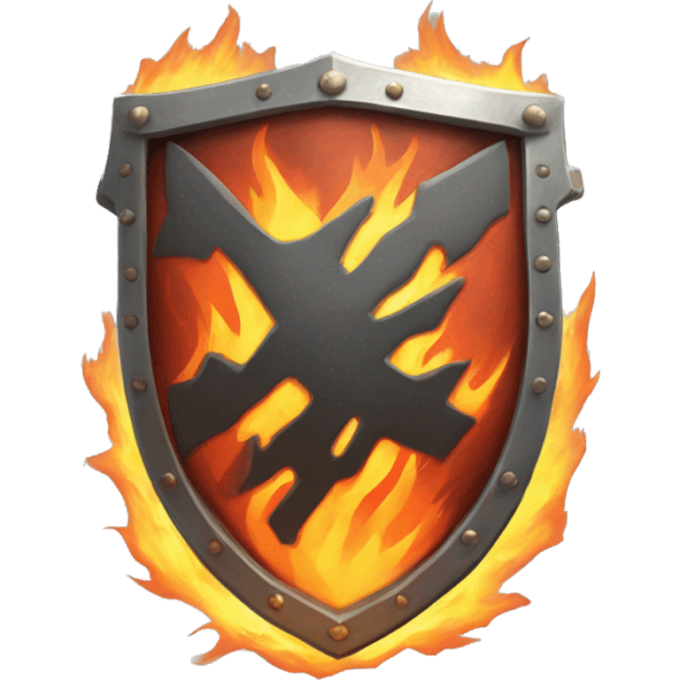 shield of fire emoji