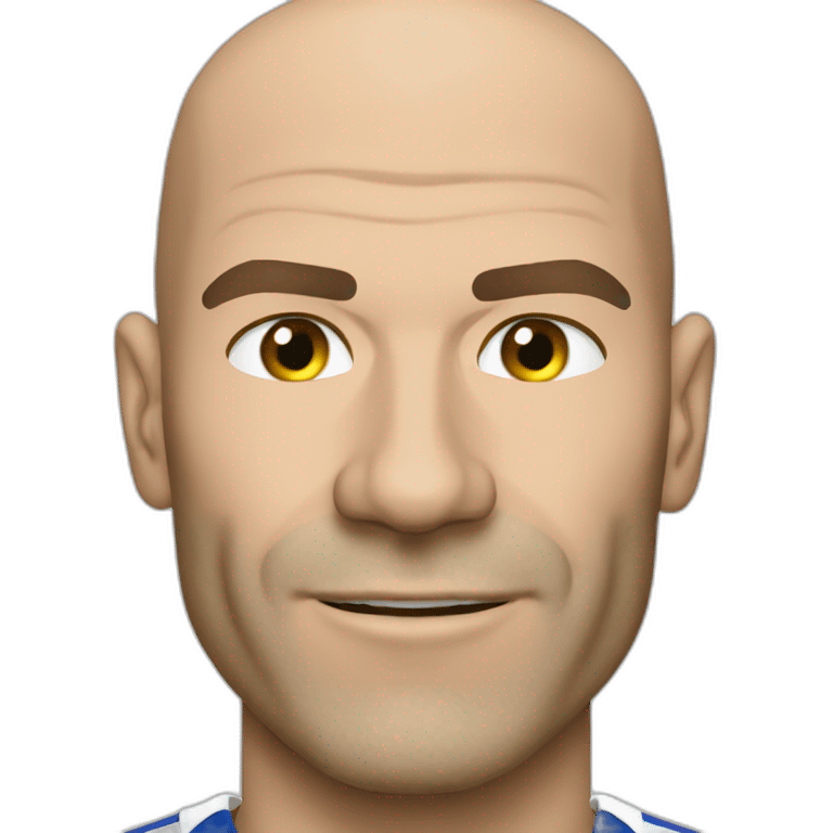 zinedine zidane emoji