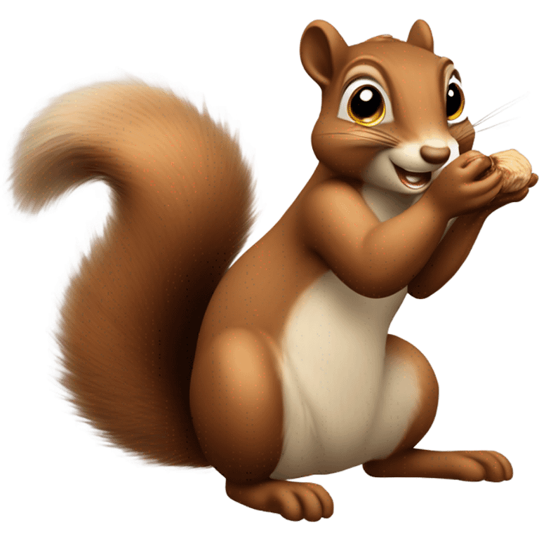 Naughty squirrel  emoji