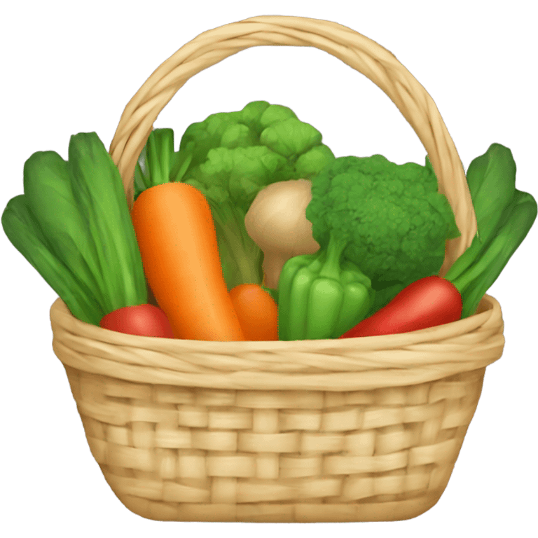 Vegetable basket emoji