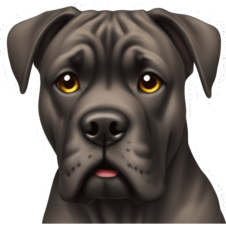 Brindle cane corso emoji