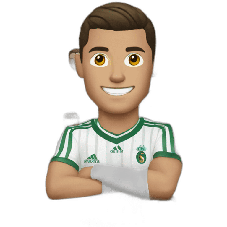 Cristiano Ronaldo Real Madrid  emoji