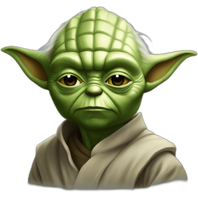 Yoda badass emoji