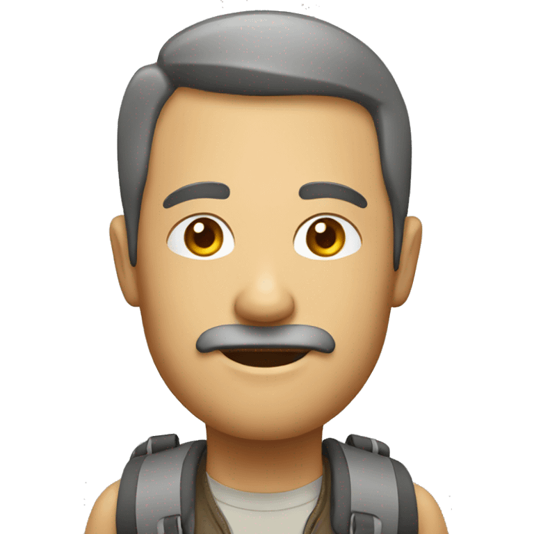 man traveller emoji