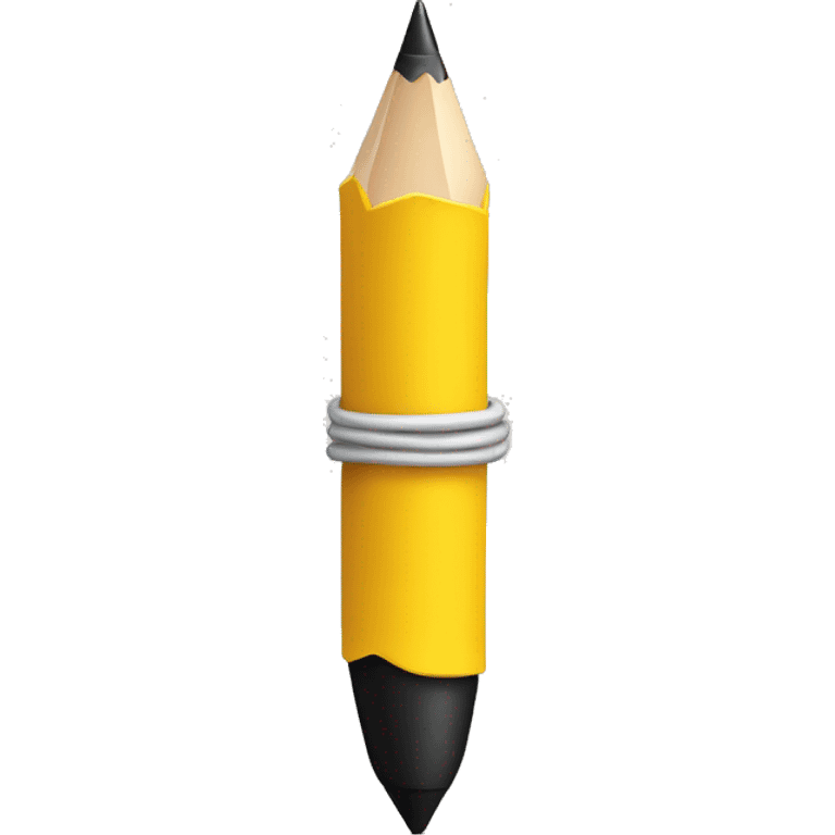 yellow emoji hand handing over a pen emoji