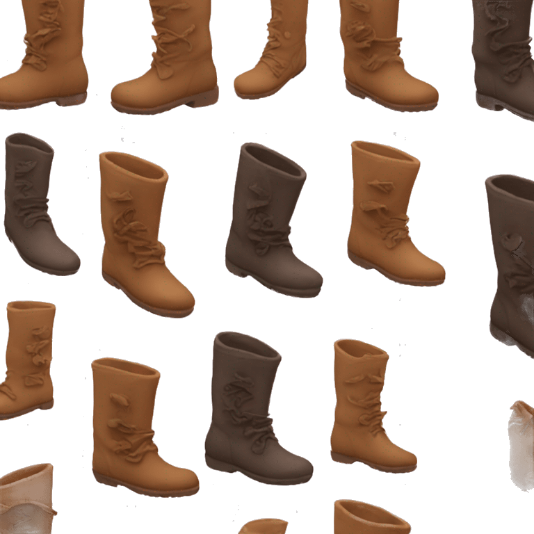 ugh mini boots emoji