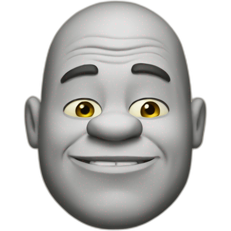 white-shrek emoji