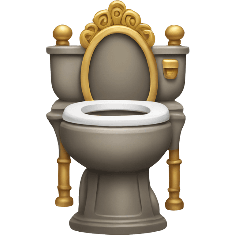 throne toilet emoji