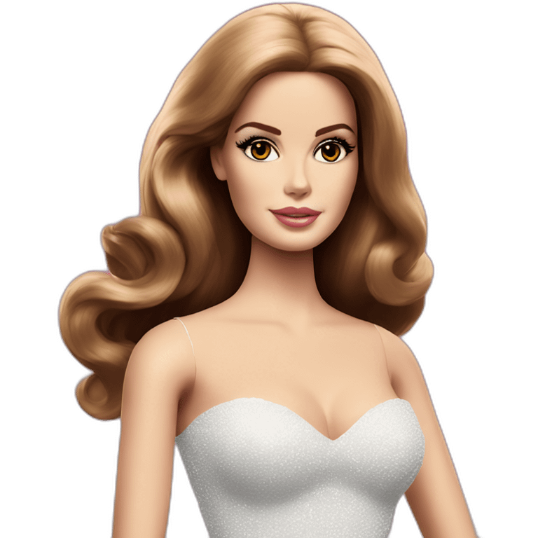 Lana del rey as barbie emoji