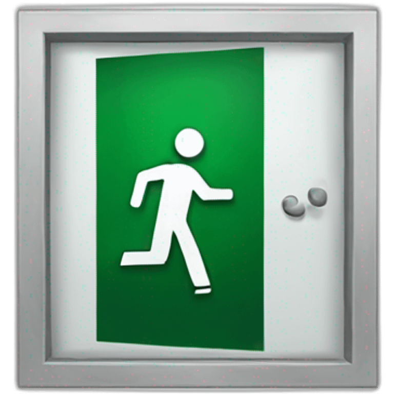 emergency-exit emoji