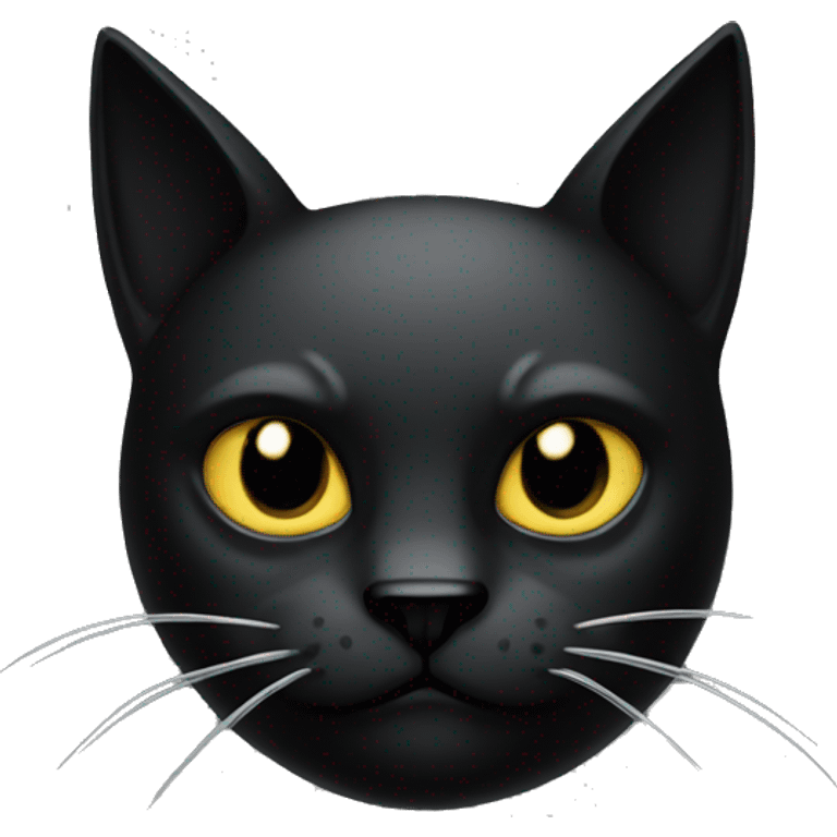 black metal cat  emoji