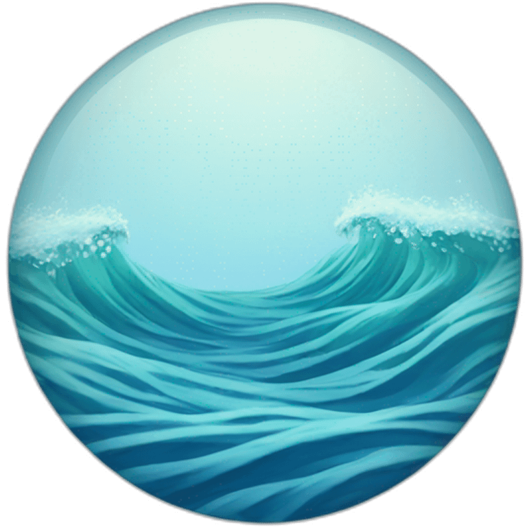 circular water waves emoji