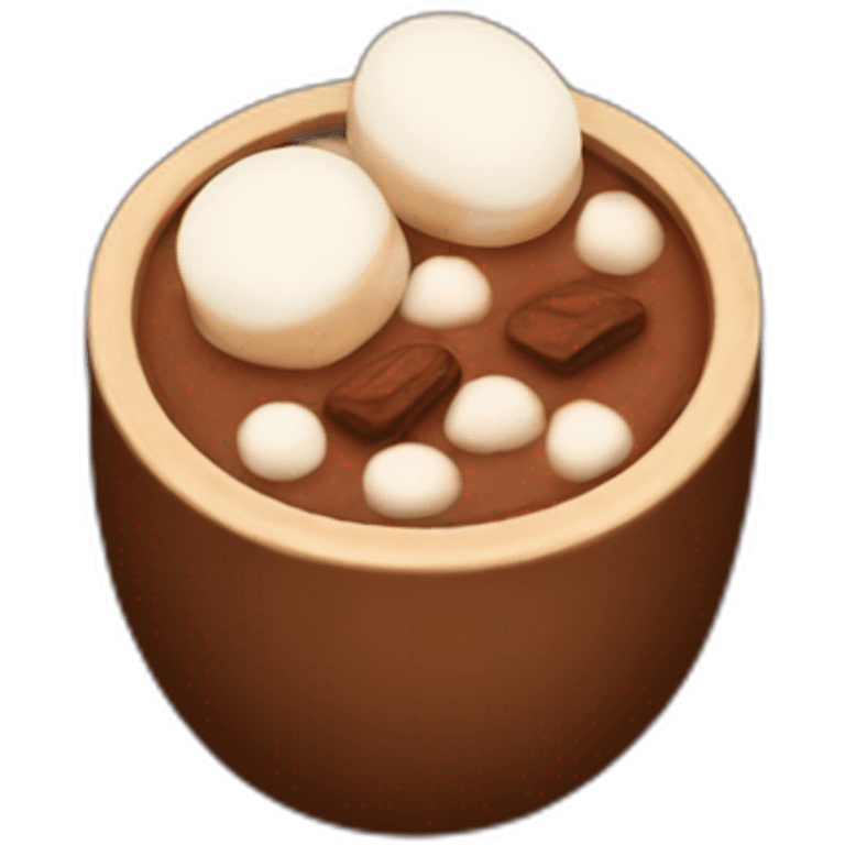 cacao with marshmallows  emoji