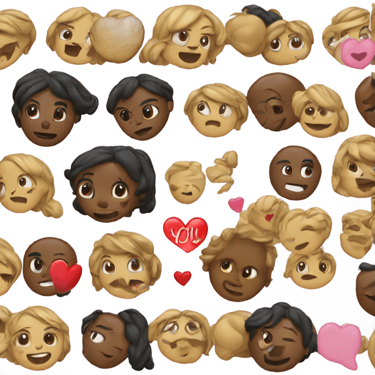 I love you emoji