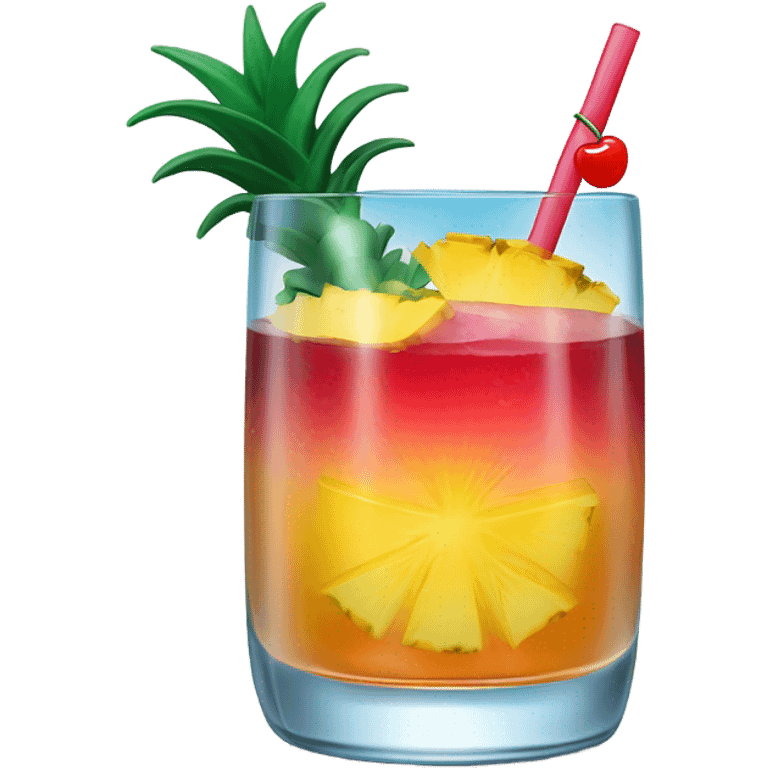 Rum runner drink  emoji