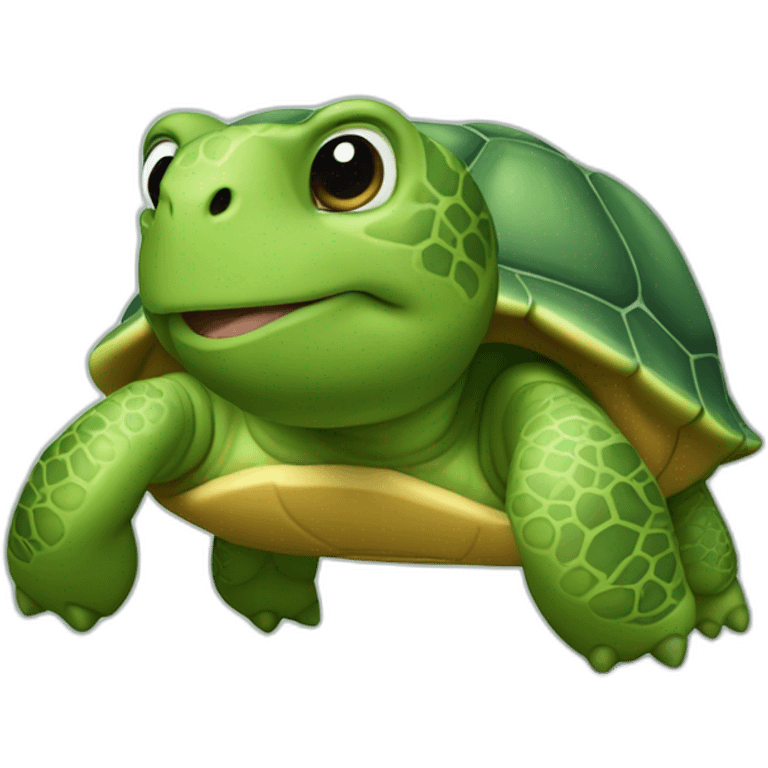 Tortue en colère emoji