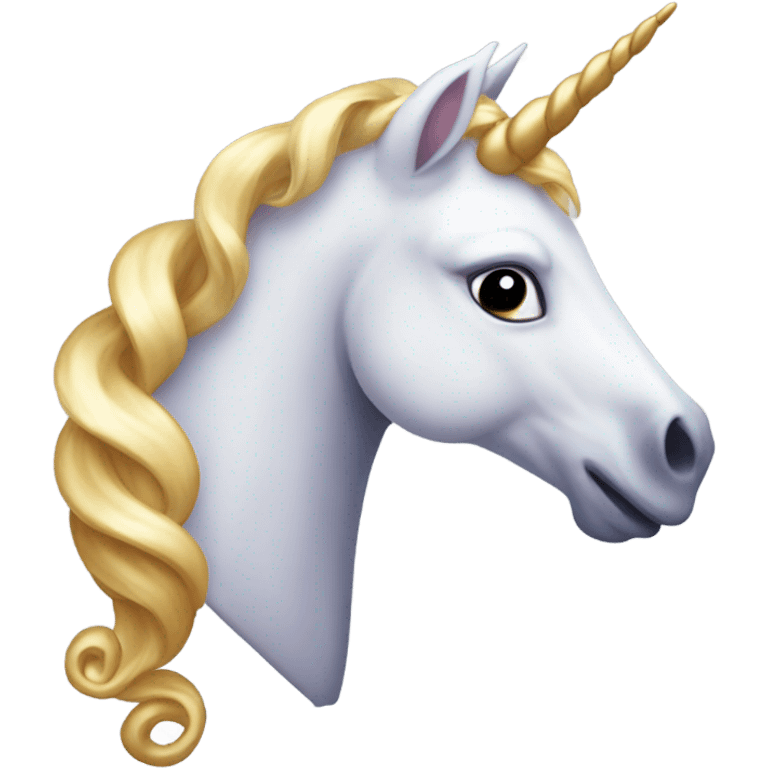 unicorn as horse emoji