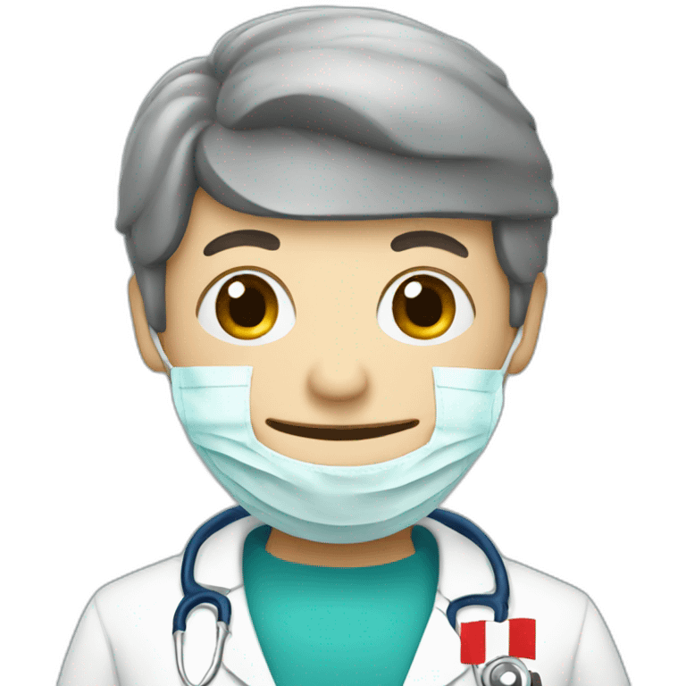 doctor with french flag emoji