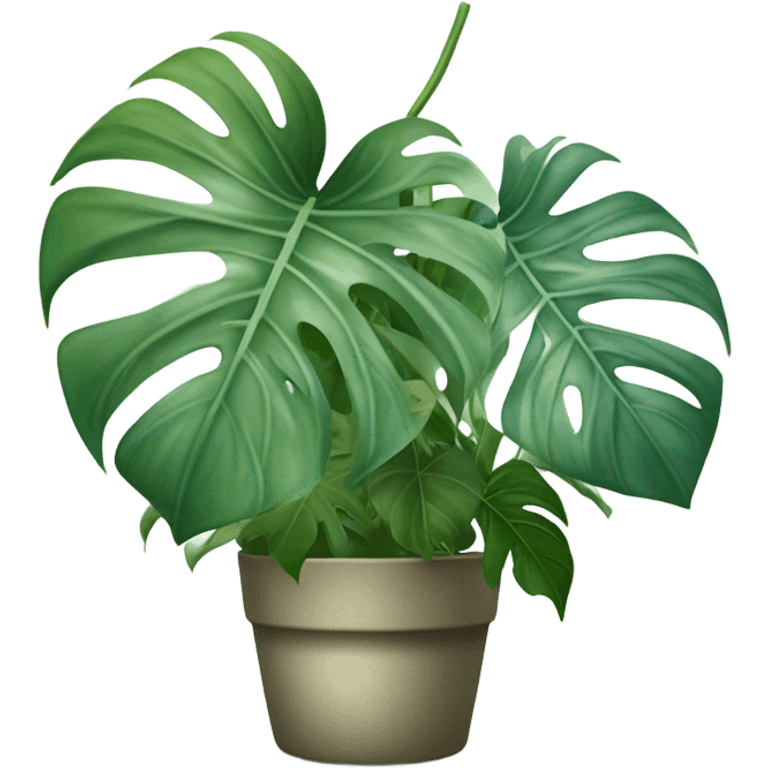 Monstera deliciosa Thai constellation  emoji