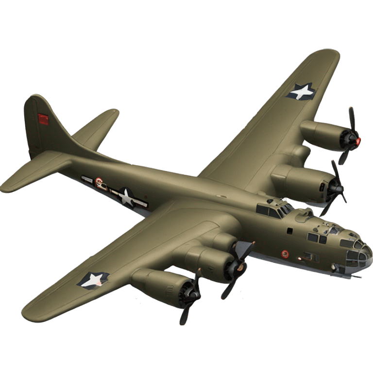 b17 flying fortress bomber plane emoji