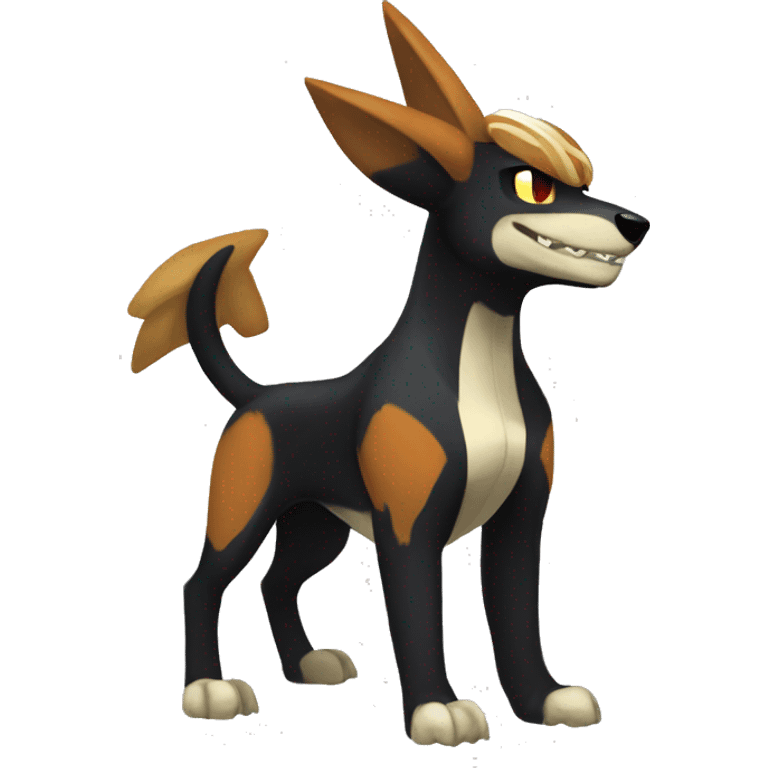  Cool Edgy Houndour-Houndoom-Cubone-Duskull-Fakémon  emoji