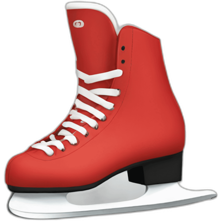 now red skate emoji