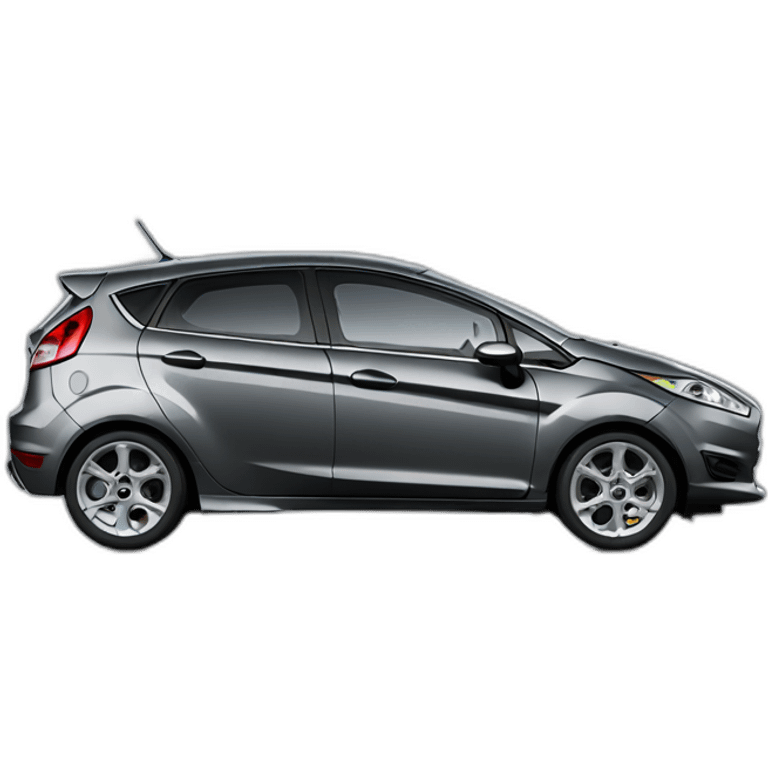 Ford fiesta dark gret emoji