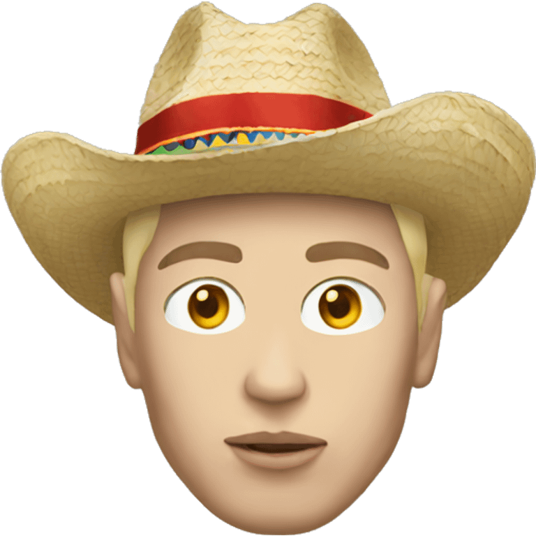 Eminem with a sombrero on  emoji