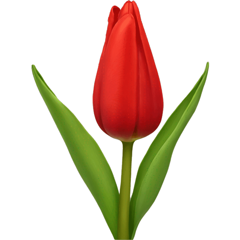 red tulip emoji