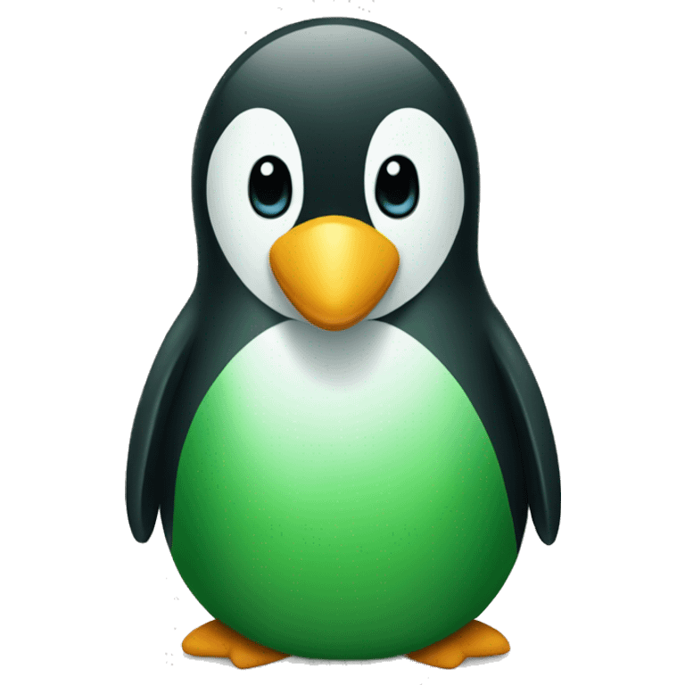 green pinguin emoji