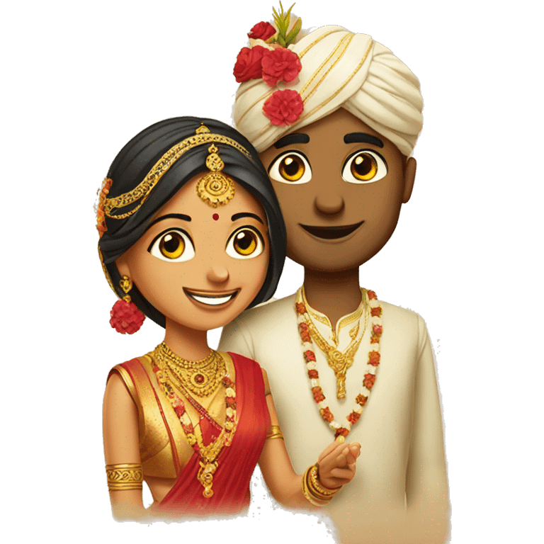 hindu marriage emoji