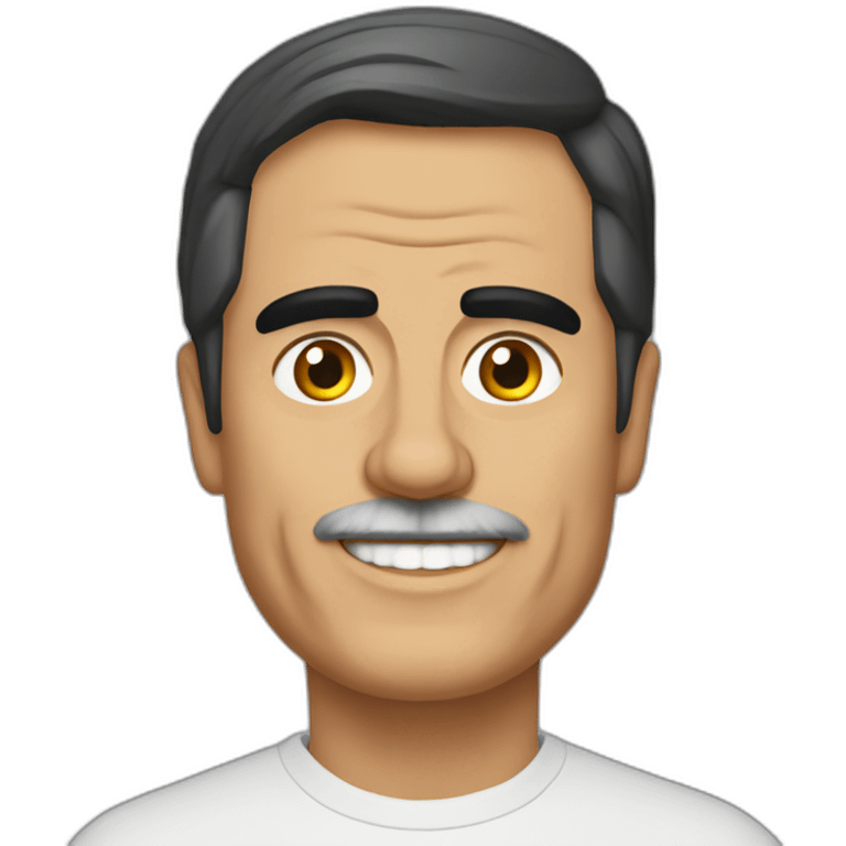 Pedro sanchez con vigote emoji