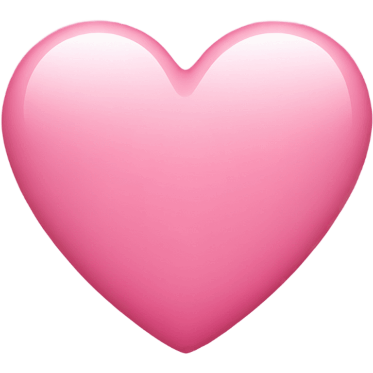 Pink heart emoji