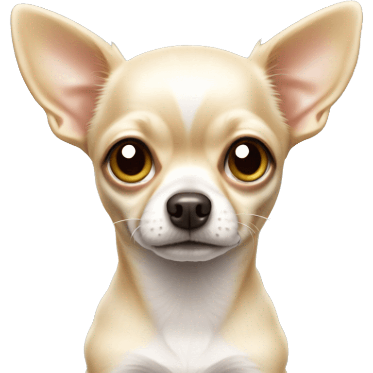 Light color chihuahua  emoji