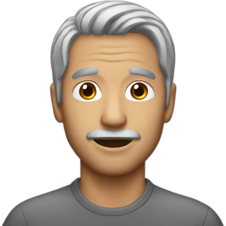 Men-grey-hair emoji