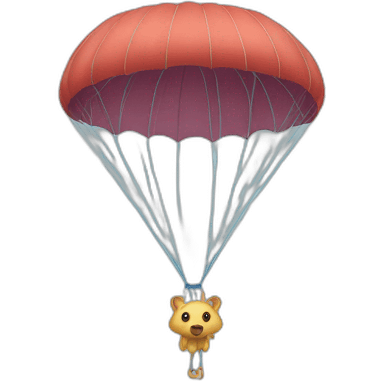 Parachute Animal emoji