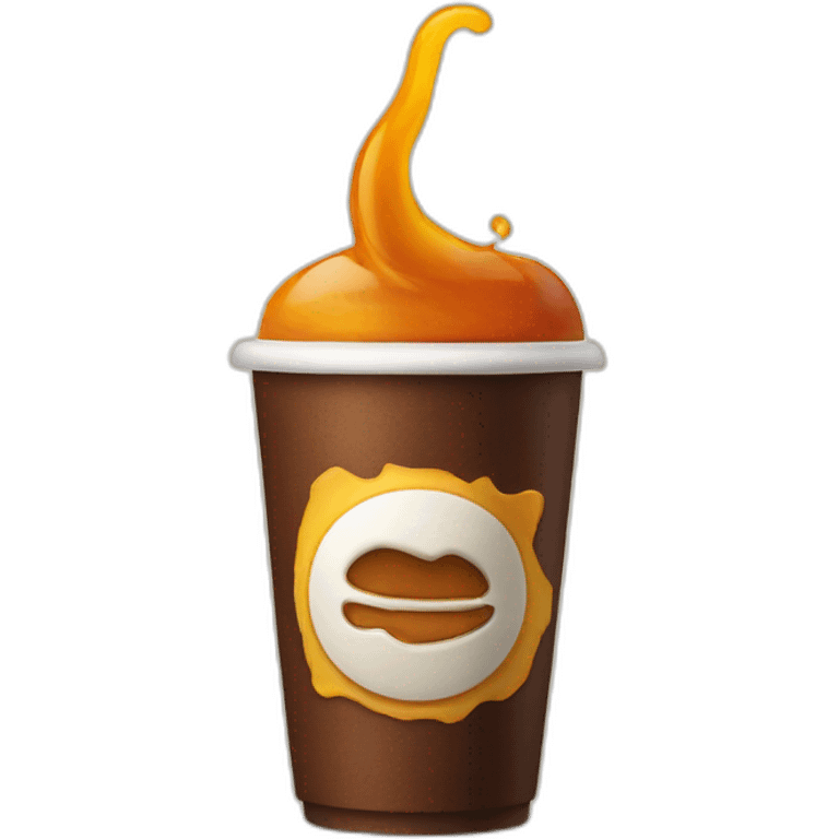 dracaufeu drink caffe emoji