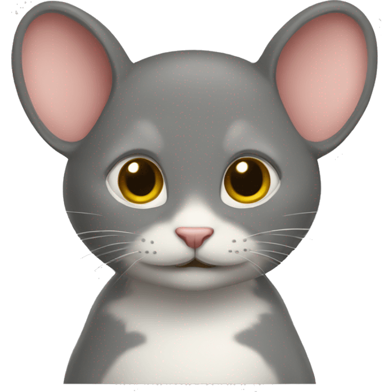 Chat souris emoji